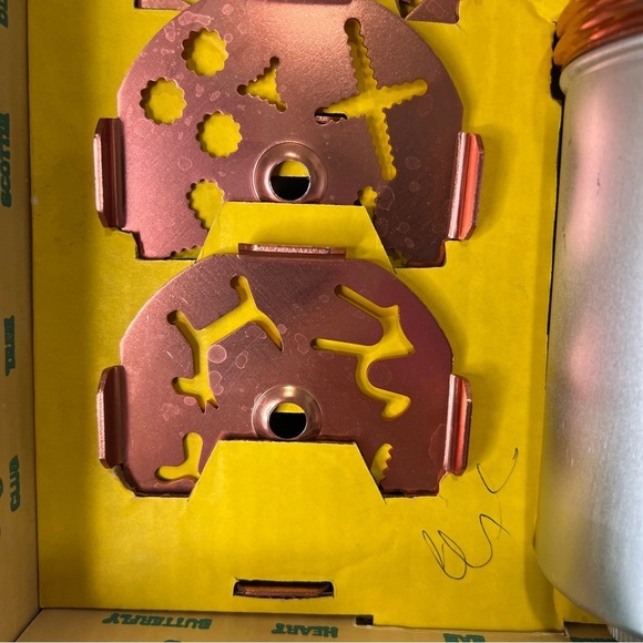 Vintage Mirro Dial a Cookie Kit In Box Kitchen Aluminum Copper Discs - Picture 3 of 14